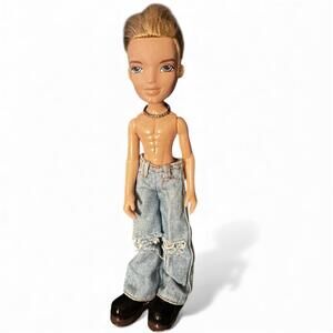 Bratz Boyz doll with pants, shoes and necklace
